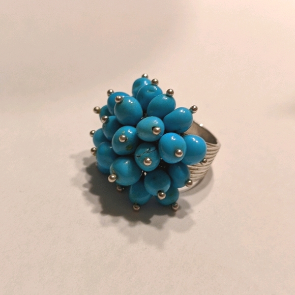 Jewelry - 925 Tactile Turquoise Ring